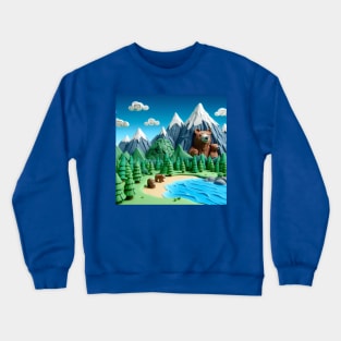 Happy Bears for Kids . Crewneck Sweatshirt